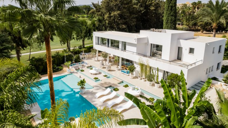 Unglaubliche Frontline Golf Moderne Villa in Las Brisas, Nueva Andalucía, Marbella