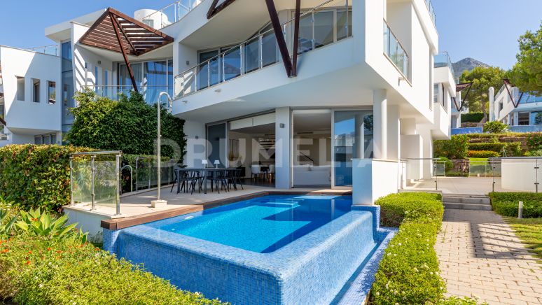 Semi-Detached Stylish Modern House with Sea and Mountain Views in Meisho Hills, Sierra Blanca, Marbella’s Golden Mile