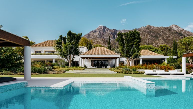 Herausragende moderne mediterrane Luxus-Grand-Villa, Sierra Blanca, Marbella Goldene Meile
