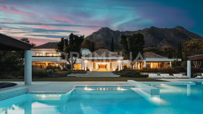 Villa Las Velas - Wybitny nowoczesny śródziemnomorski luksusowy dom, Sierra Blanca, Marbella Golden Mile