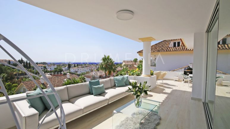 Magnifik modern lyxig takvåning, Monte Paraiso, Marbella Golden Mile