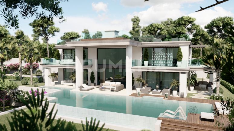 EXCLUSIVE OFF PLAN LUXURY HOUSE IN SIERRA BLANCA, MARBELLA GOLDEN MILE