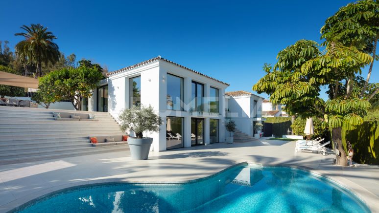 Impresionante villa moderna de lujo en la bella Las Brisas, Nueva Andalucía