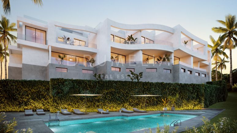 Maison de ville contemporaine hors plan : Expérience exclusive et personnalisée avec vue imprenable sur la mer à Riviera del Sol