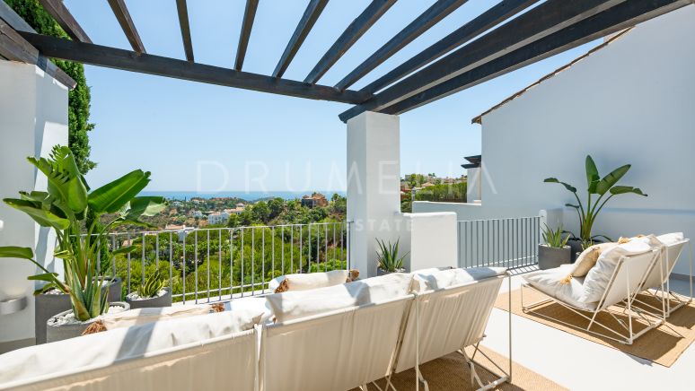 Luxueus 3-slaapkamer duplex penthouse met panoramisch uitzicht op zee in La Quinta Golf Course