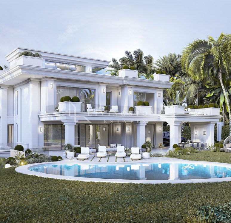 Luxury 6-Bed Villas with Stunning Views, Pool, and Contemporary Design in Marbella