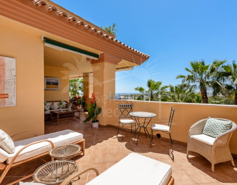 Appartement avec vue sur la mer en Nueva Andalucia,