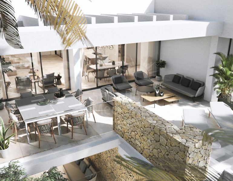 Atico Duplex en venta en New Golden Mile, Estepona Este