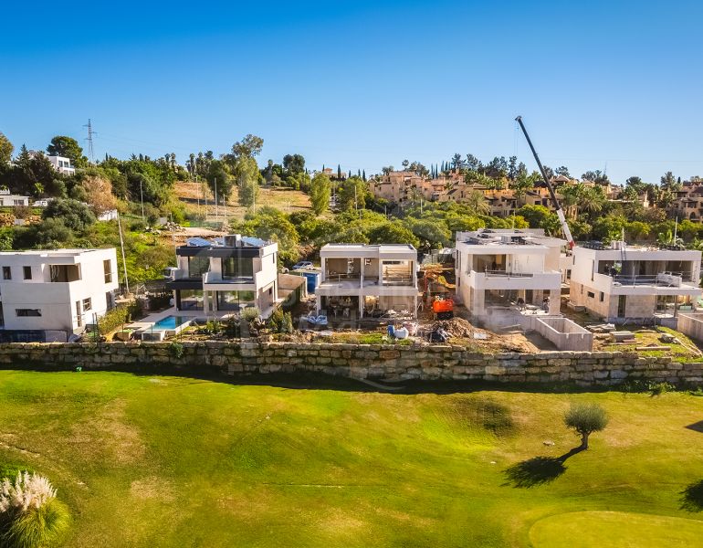 Modern off-plan villa next to El Campanario golf course, on the New Golden Mile