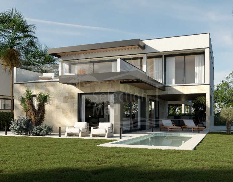 Modern off-plan villa next to El Campanario golf course, on the New Golden Mile