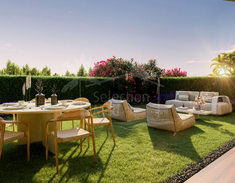 Planta baja con jardín - ZEW Elviria West – Vive en armonía entre diseño, confort y naturaleza.
