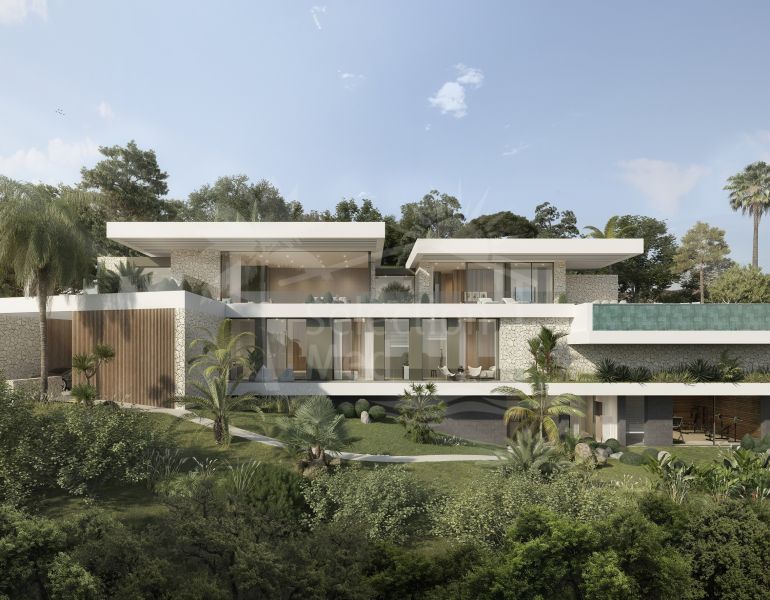 Villa with sea and mountain views for sale in La Reserva de la Cala Golf