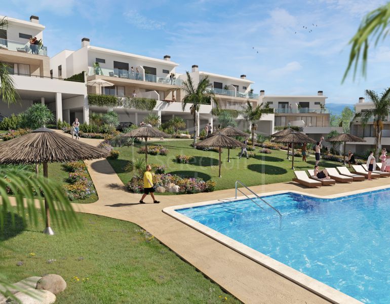 New Construction Semi-Detached Homes in Residencial Cala de Mijas