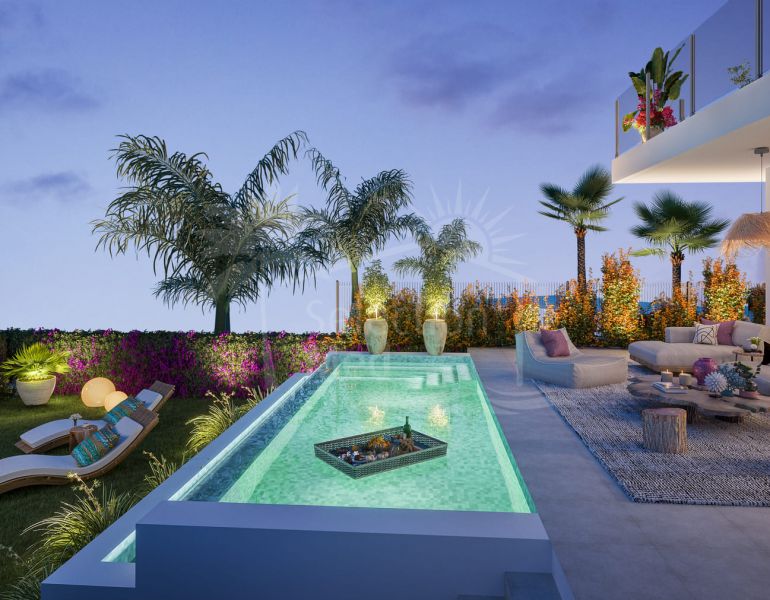 Semi Detached Villa for sale in El Chaparral, Mijas Costa