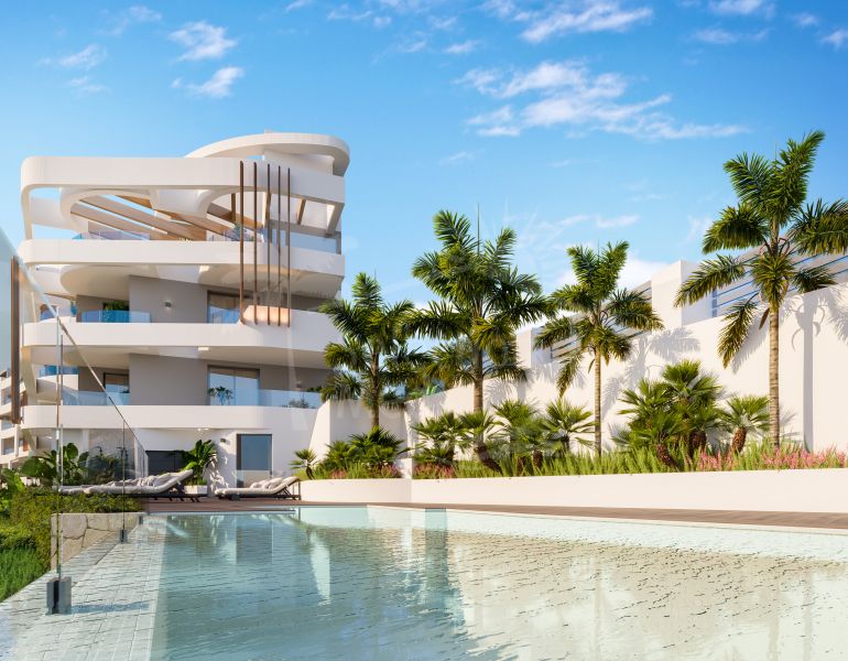 DÉBUT DE LA CONSTRUCTION - BREEZE Marbella - BIENVENUE CHEZ VOUS ! Incroyable appartement duplex avec vue imprenable sur le golf de Guadalmina