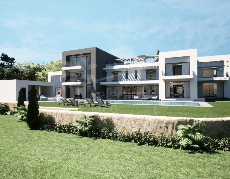 Nouvelle Villa de luxe hors-plan dans la zone hautement souhaitable de Sotogrande Alto.