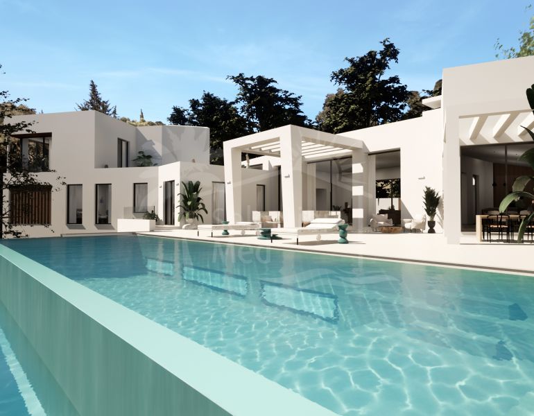 Charming and Secluded Luxury Modern Villa in the Woodlands of Sotogrande Alto.