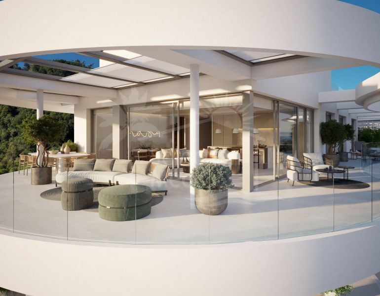 Apartamento de lujo en Benahavis con Panoramic Vistas