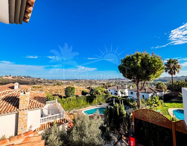 Villa de luxe avec vue mer et montagne sur Mijas Golf, Malaga