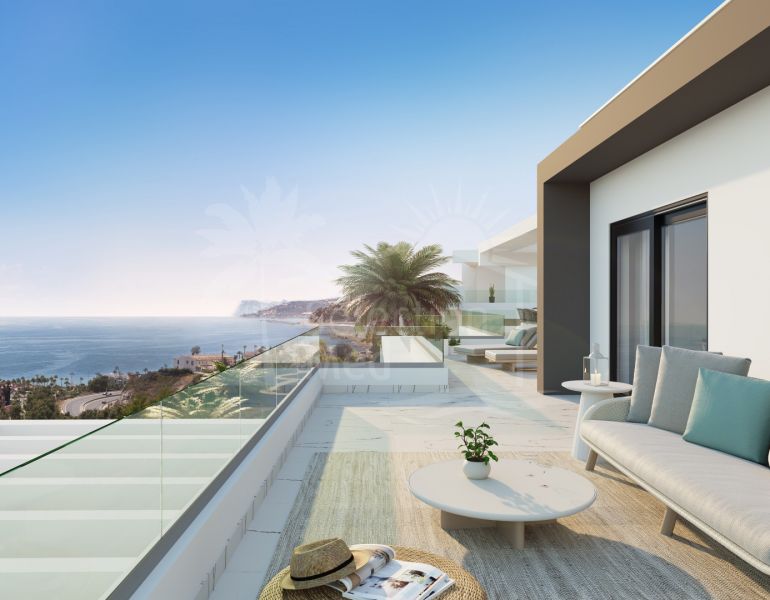 Nouvel appartement de luxe de 2 chambres avec vue panoramique à Casares Costa.
