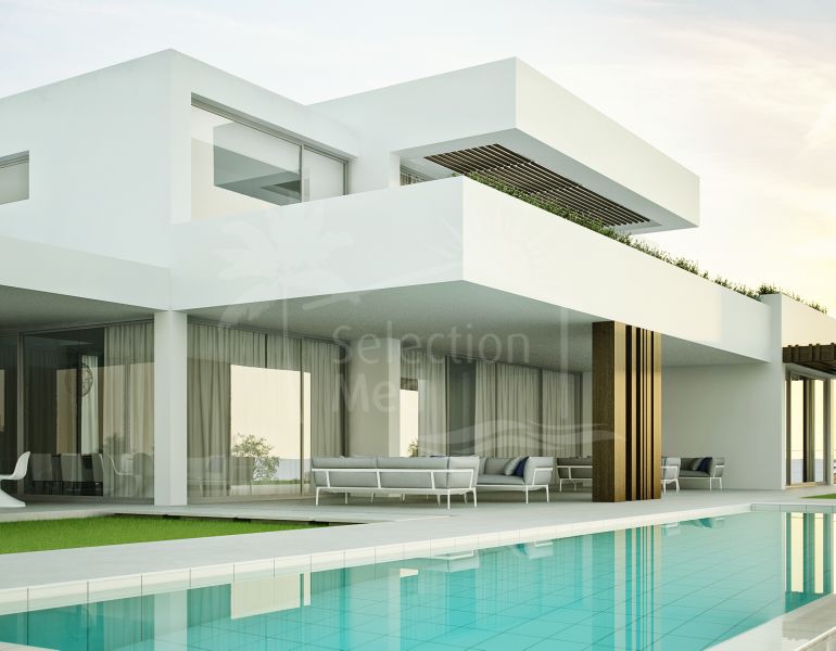 Impresionante Proyecto de Villa Nueva con Vistas Panorámicas en La Reserva Sotogrande.