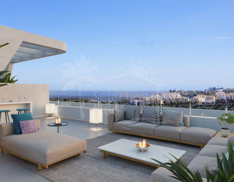 Penthouse Apartment with panoramic views, Mijas Costa, Mijas