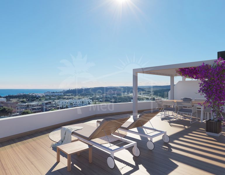 Brand New Off-Plan 3 Bedroom Duplex Penthouse Apartment Close to Estepona with Sea Views.