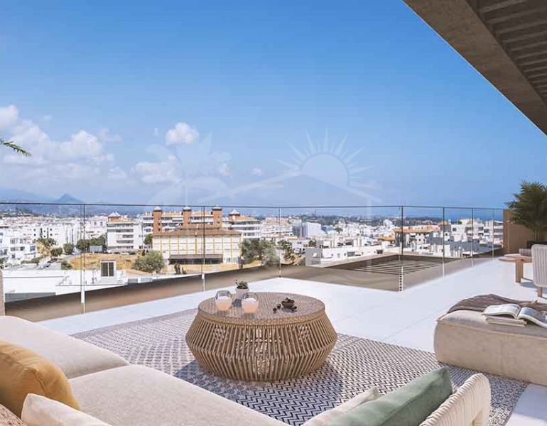 Brand New Off-Plan 3 bedroom Apartment in Estepona Town.