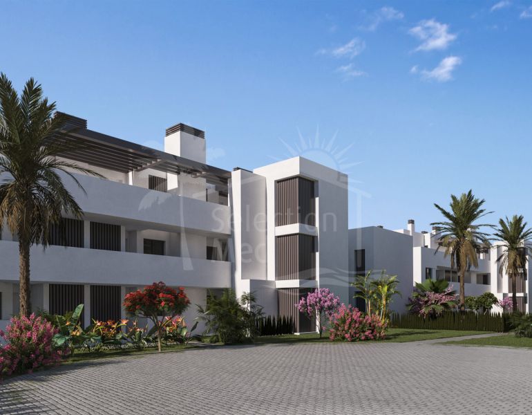 Oportunidad de Inversión – Brand New Off-Plan 2 Dormitorios Apartamento Planta Baja con Vistas Abiertas, en La Alcaidesa