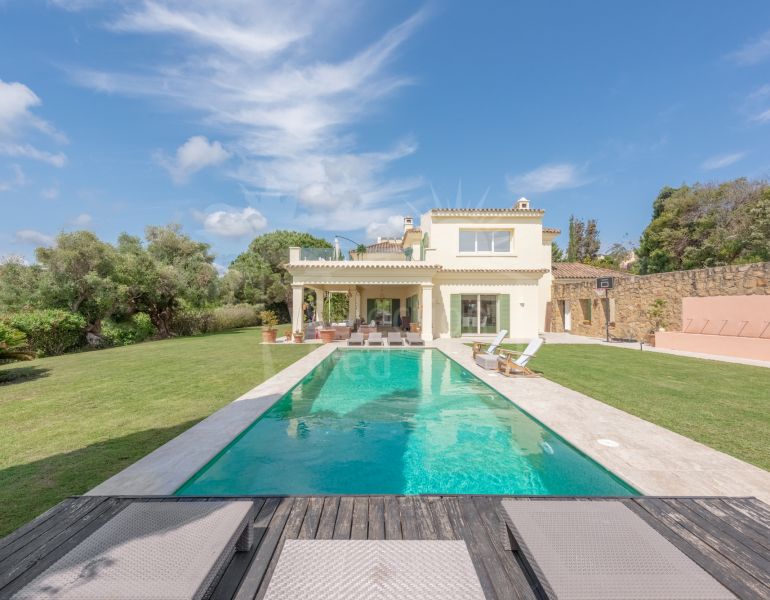 Exquisite Villa In Sotogrande with Breathtaking Sea Views and Separate Guest House