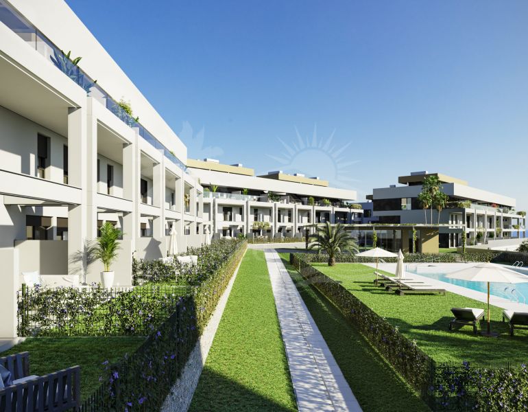 An Exclusive 3 Bedroom Ground Floor Apartment close to the Village of Cancelada, on Estepona's Coveted New Golden Mile.