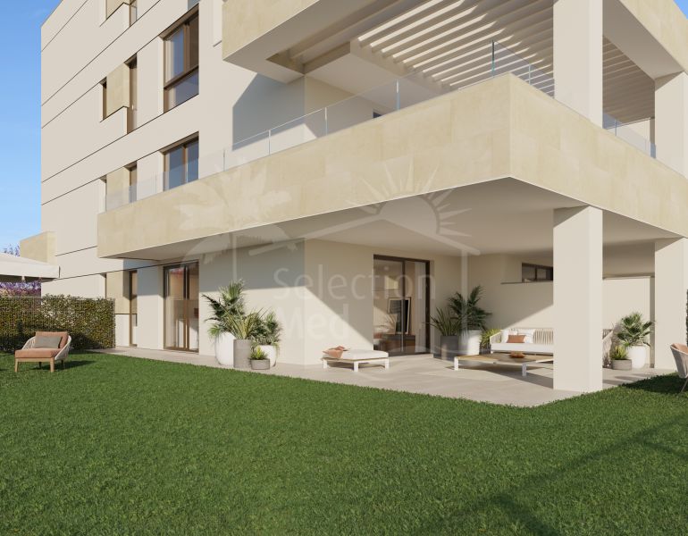 Opportunité d'investissement - Off-Plan Ground Floor Apartment Close to Estepona, Walking Distance to the Beach
