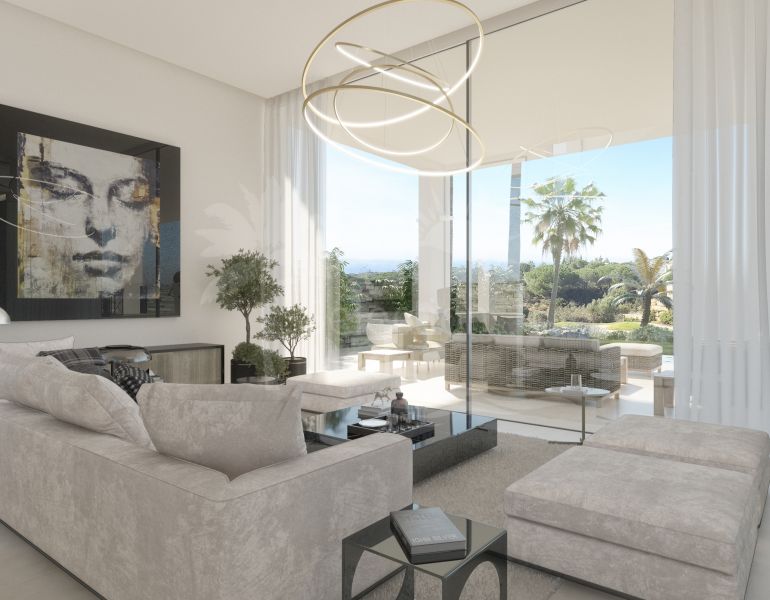 Brand New Modern 4 Bedroom Villa In Elevated Location On Estepona Golf.