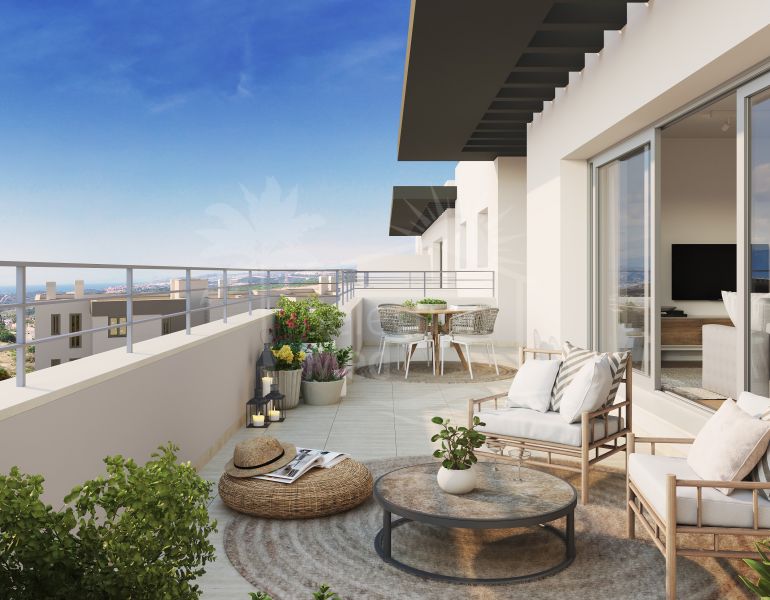Brand New 2 Bedroom Apartment with Large Terrace in Valle Romano Estepona.