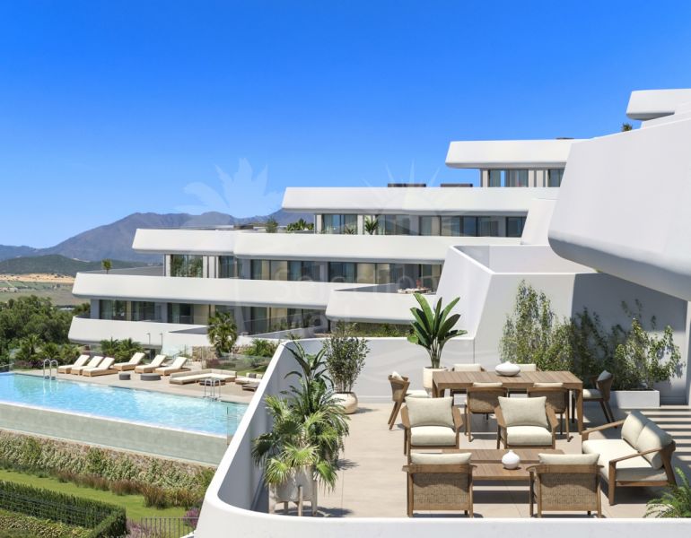 NEW RELEASE – Off-Plan Contemporary 3 Bedroom Penthouse Apartment, with Spacious Terrace in Exclusive Area of Casares Golf.