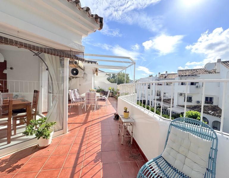 Atico de 3 dormitorios con vistas al golf – Mijas Golf