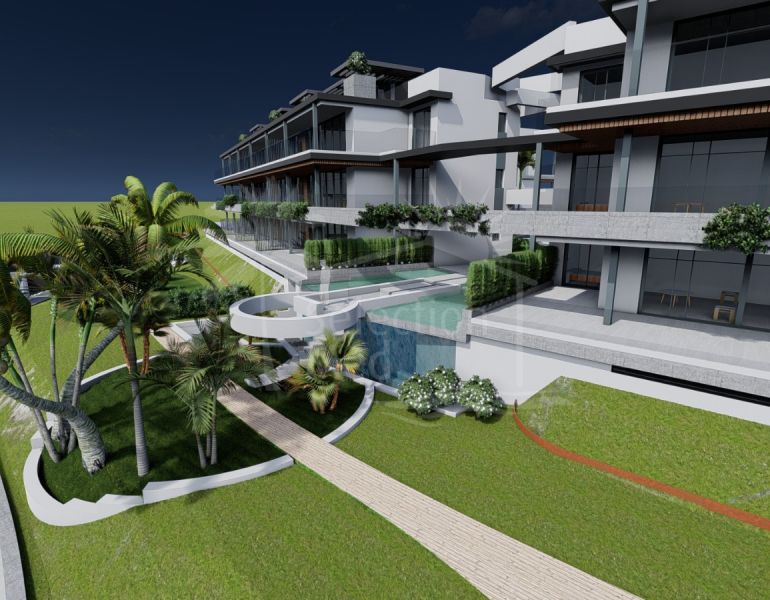 Off-Plan Nouveau Appartement rez-de-chaussée de 2 chambres sur terrain surélevé près de Cancellada Village.