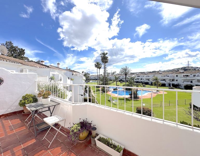 Penthouse 3 chambres spacieux avec grandes terrasses et vue sur le golf – Mijas Golf