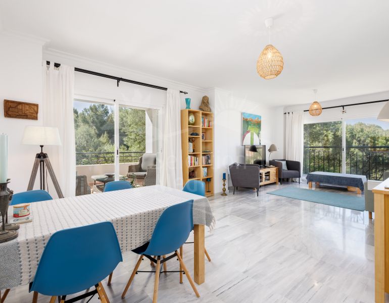 Appartement de 3 chambres en rez-de-chaussée, première ligne de golf à Alhaurín Golf, Alhaurín el Grande