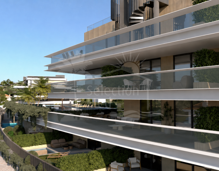 Moderno apartamento en planta baja con piscina privada, amplia terraza y jardín en Los Hidalgos, Manilva