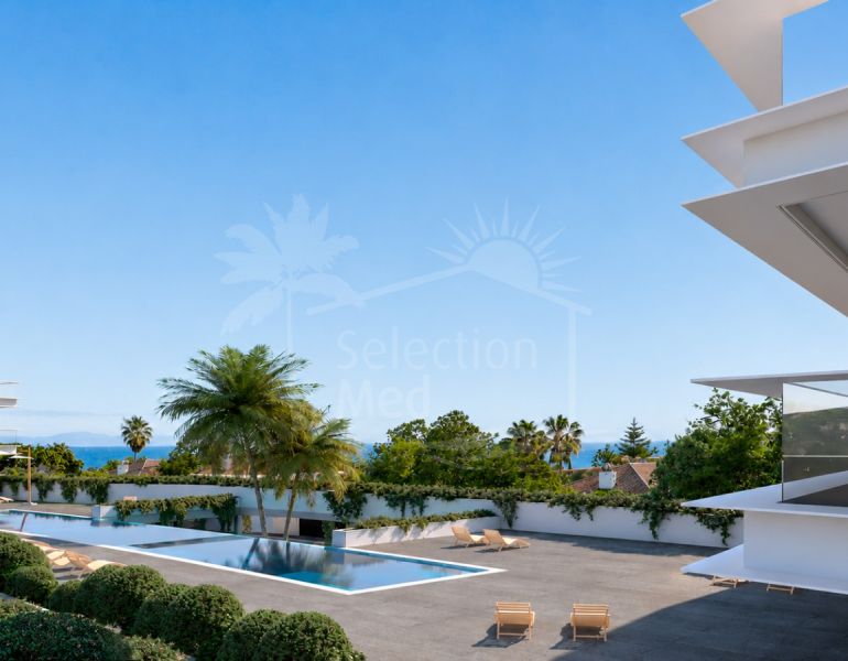 Exclusivo apartamento de obra nueva con terraza de 94 m² y vistas en Los Hidalgos, Manilva