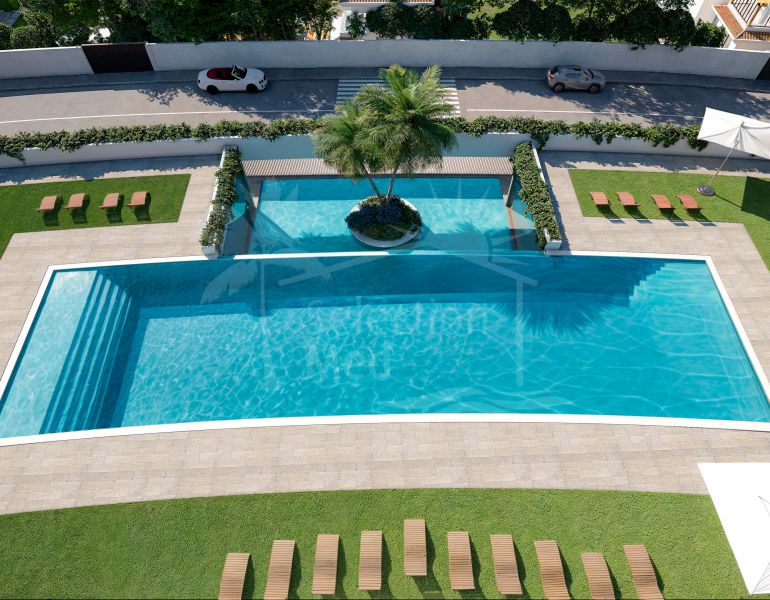Apartamento de Obra Nueva con Terraza y Vistas al Mar en Los Hidalgos, Manilva