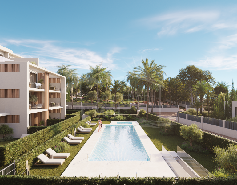 Exclusivos apartamentos con vistas al mar en la prestigiosa Nueva Milla de Oro de Estepona