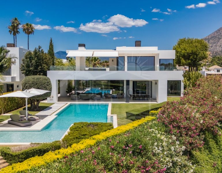 Masterpiece with Magical Sea Views in Marbella’s Prestigious Golden Mile