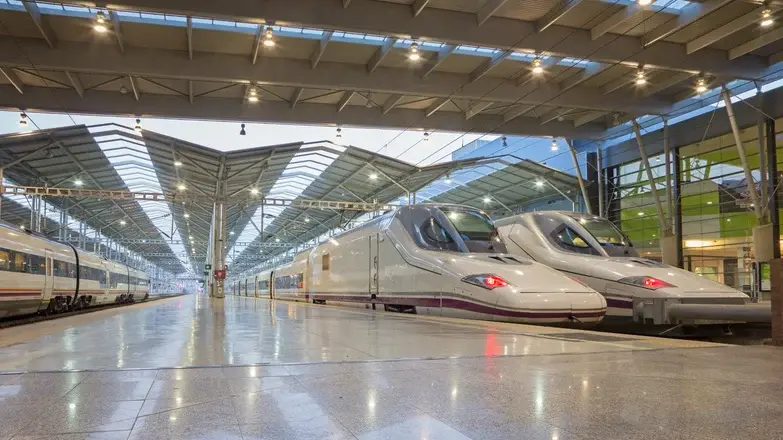 inside a train station, featured image for the article