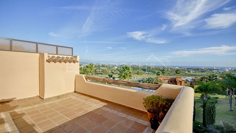 Las Lomas del Conde Luque, appartement penthouse avec vue panoramique, Benahavis