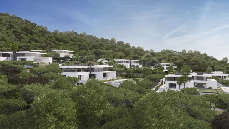 New project of villas in Alcuzcuz, Benahavis