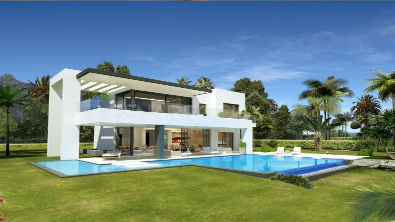 New development of villas, Concept, in Marbella, Golden Mile