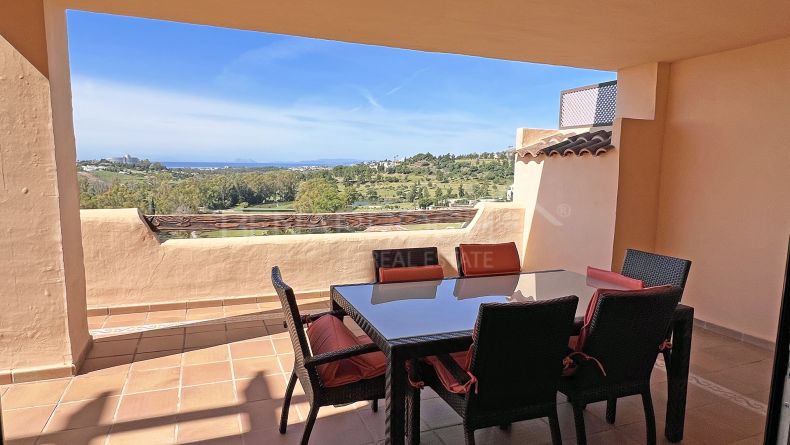 Galería de fotos - Apartamento con vistas al golf y al mar en Las Lomas del Conde Luque, Benahavis