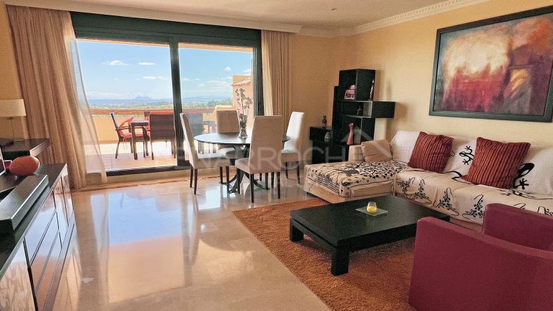 Galería de fotos - Apartamento con vistas al golf y al mar en Las Lomas del Conde Luque, Benahavis